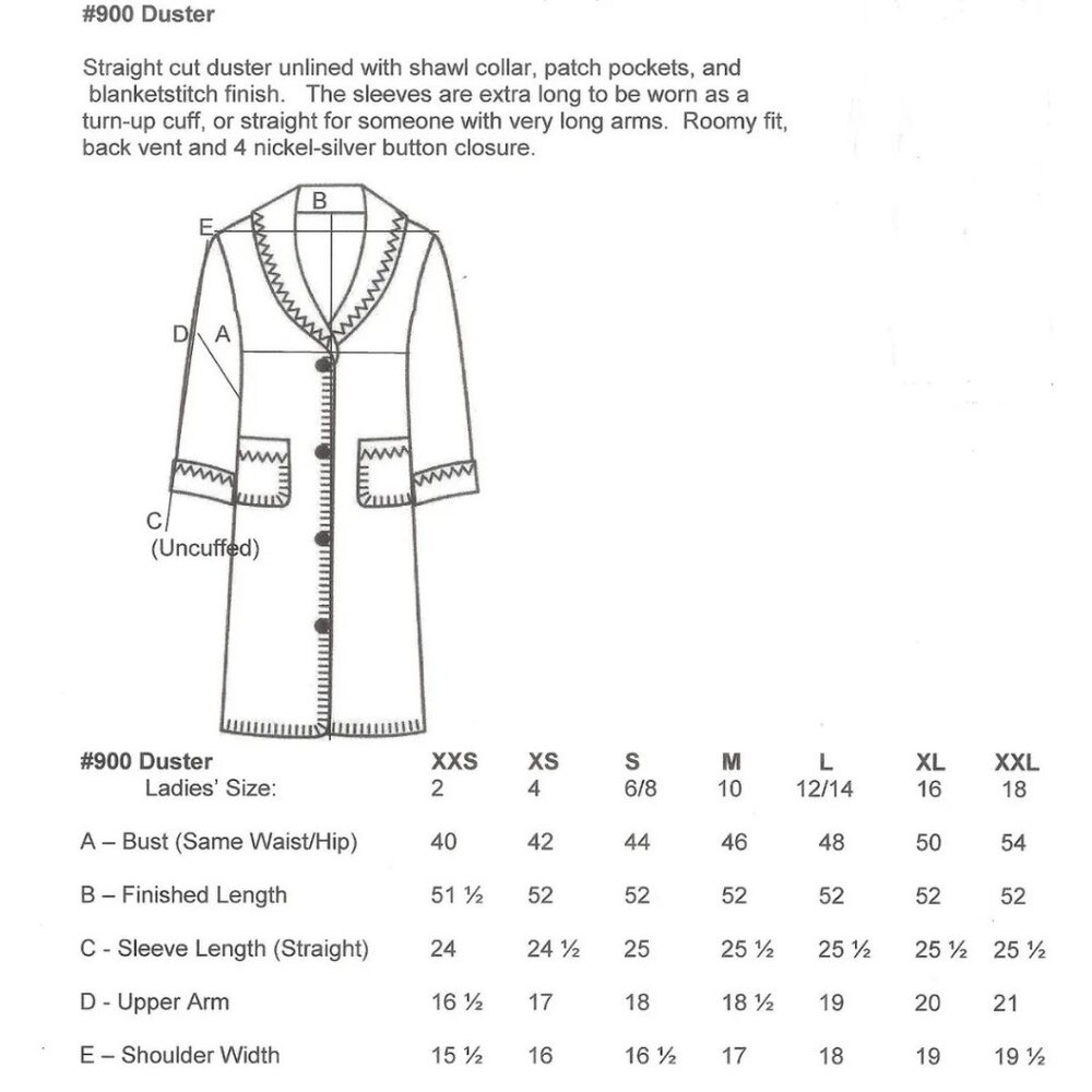 Rhonda Stark Winter Warrior Duster - Picture 3 of 3